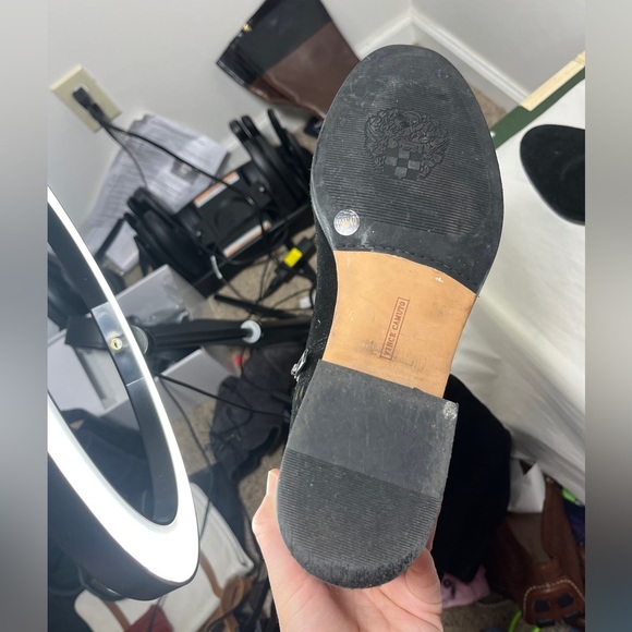 Vince Camuto Karinda Black Suede Over The Knee Boot Sz 10 - Picture 9 of 15